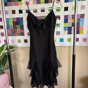 Elegant Vintage Black Dress by Niki Livas